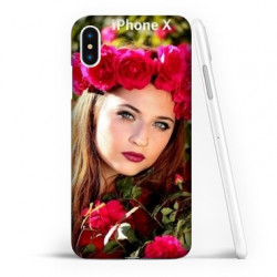 Coques souples PERSONNALISEES en Gel silicone pour iPhone X (ten)