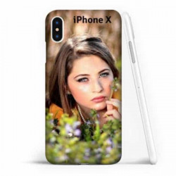 Coque souple personnalisable Iphone X (ten)