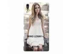 Coques souples PERSONNALISEES en Gel silicone pour Wiko Lenny 4