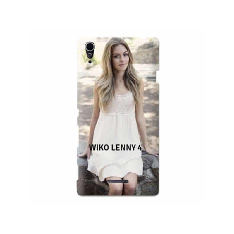 Coques souples PERSONNALISEES en Gel silicone pour Wiko Lenny 4