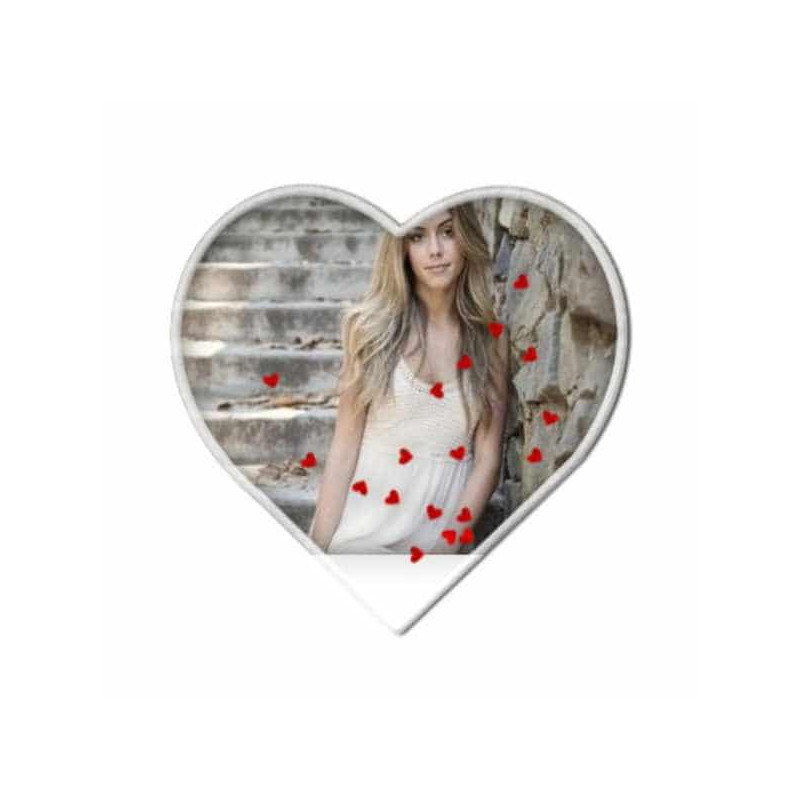 Boule à Neige personnalisé Photo cœur – Boule à Neige en Forme de cœur  imprimé avec Paillettes Rouge cœur – Boule à Neige cœur Personnalisable :  : Cuisine et Maison