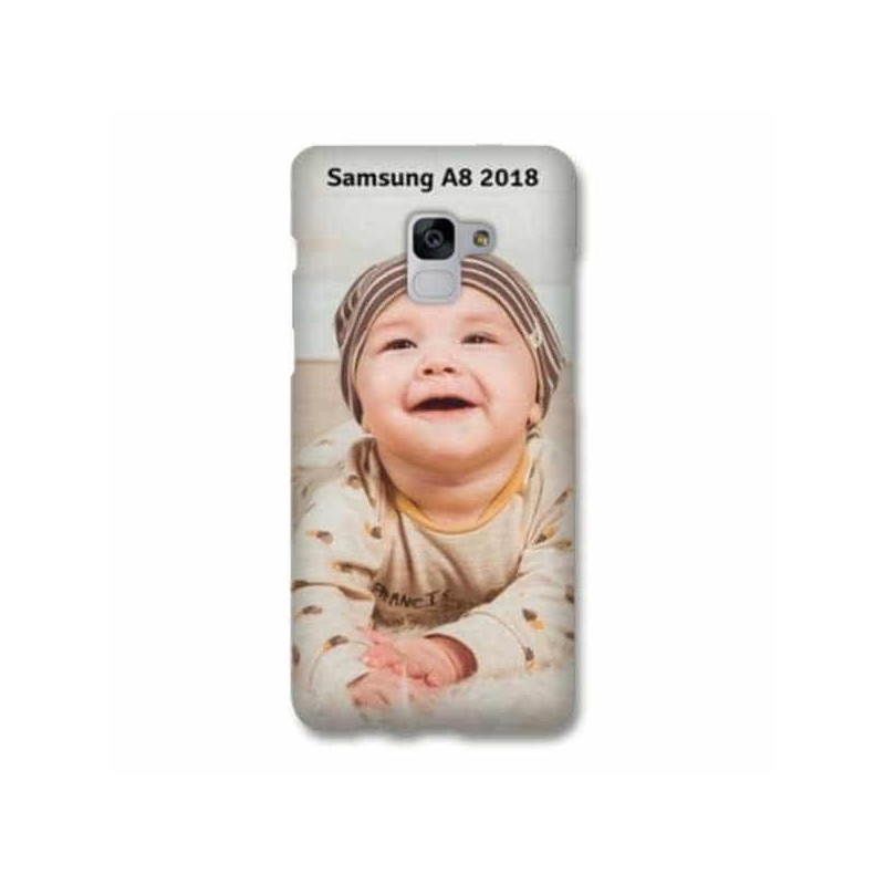 Coques souples PERSONNALISEES en Gel silicone pour Samsung Galaxy A8 2018