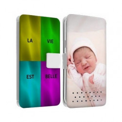 Etui rabattable personnalisable recto verso pour crosscall action X3