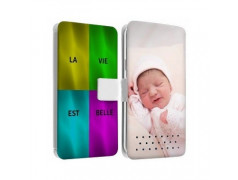 Etui rabattable personnalisable recto verso pour crosscall action X3