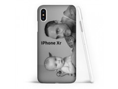 Coque souple PERSONNALISEE en Gel silicone pour iPhone Xr