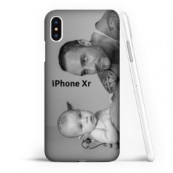 Coque souple PERSONNALISEE en Gel silicone pour iPhone Xr