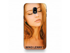 Coque souple PERSONNALISEE en Gel silicone pour  Wiko Lenny 5