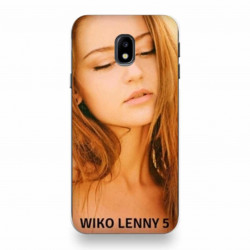 Coque souple PERSONNALISEE en Gel silicone pour  Wiko Lenny 5