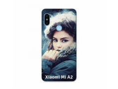 Coque souple PERSONNALISEE en Gel silicone pour Xiaomi Mi A2