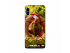 Coque souple PERSONNALISEE en Gel silicone pour  Xiaomi Mi A2 Lite