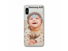 Coque personnalisable souple en gel Samsung Galaxy A20