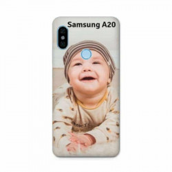 Coque personnalisable souple en gel Samsung Galaxy A20