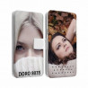 Etui rabattable personnalisable recto verso pour DORO 8035