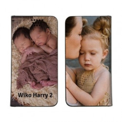 Etui personnalisable recto verso pour Wiko Harry 2