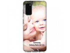 Coque personnalisable souple en gel Samsung Galaxy Note 10 Lite