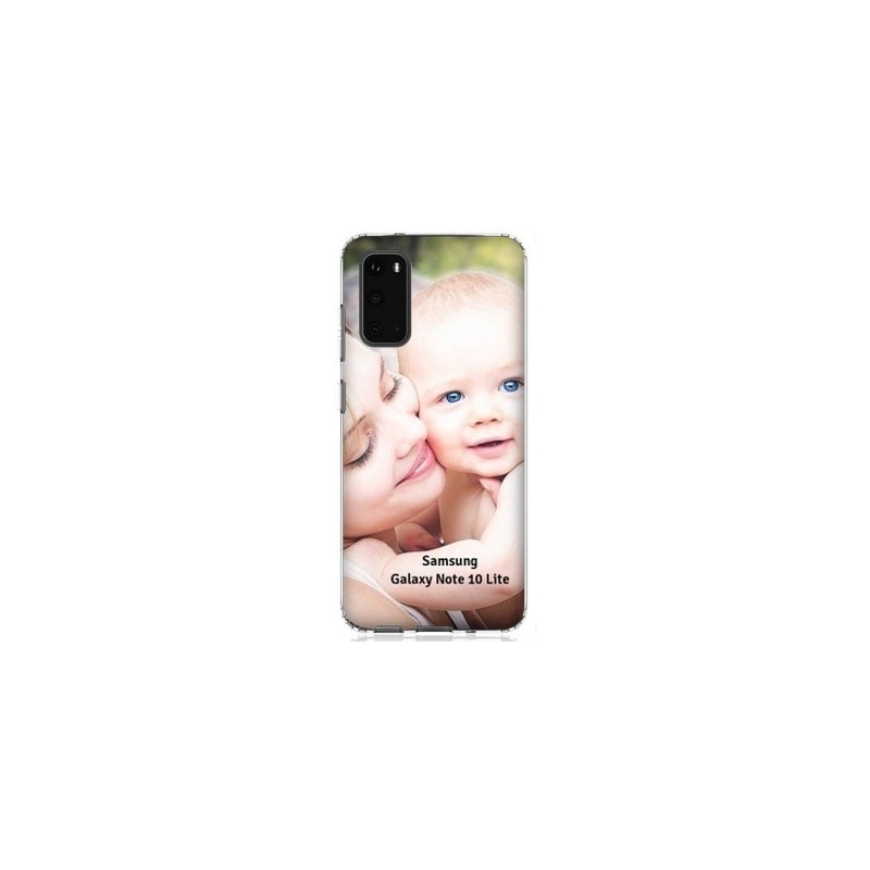 Coque personnalisable souple en gel Samsung Galaxy Note 10 Lite