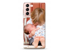 Coque personnalisable souple en gel Samsung Galaxy S21 plus