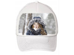 Casquette blanche à personnaliser