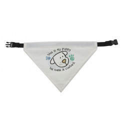 bandana pour chien personnalisable