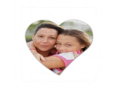 Puzzle a personnaliser en forme de coeur de 100 pieces