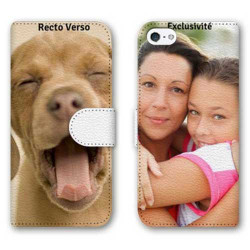 Etui RECTO VERSO personnalisable IPHONE SE