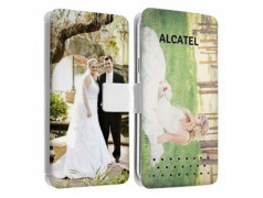 Etui personnalisable recto verso ALCATEL PIXI 3