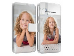 Etui personnalisable recto verso SAMSUNG GALAXY WAVE 2