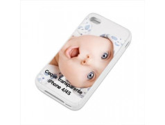 Coque transparente personnalisable Iphone 4 et 4S