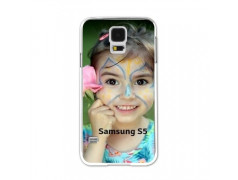 Coques souples PERSONNALISEES en Gel silicone pour Samsung galaxy S5 mini