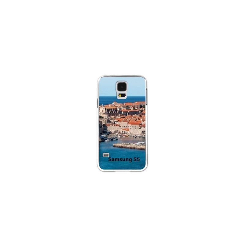 Coques souples PERSONNALISEES en Gel silicone pour Samsung galaxy S5