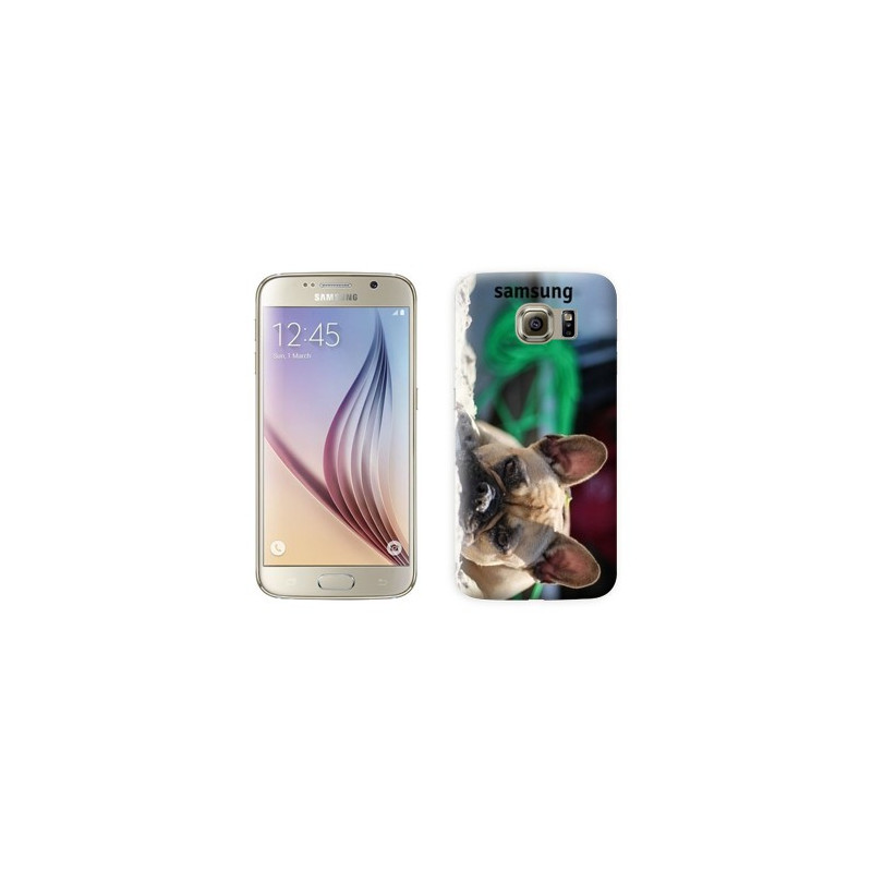 Coques souples PERSONNALISEES en Gel silicone pour Samsung galaxy S6 Edge