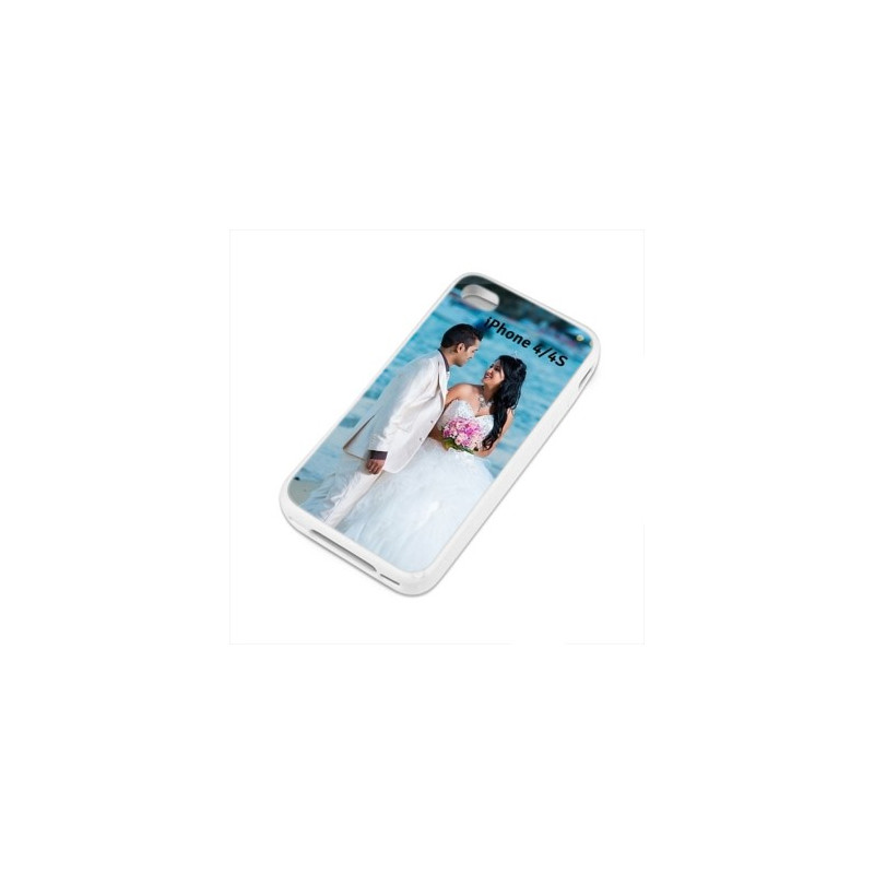 Coques souples PERSONNALISEES en Gel silicone pour iPhone 4/4S