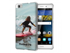 Coques souples PERSONNALISEES en Gel silicone pour huawei P8