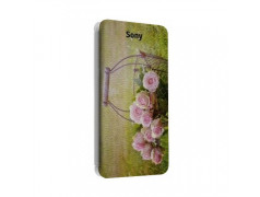 Etui portefeuille personnalisable pour Sony Xperia ES