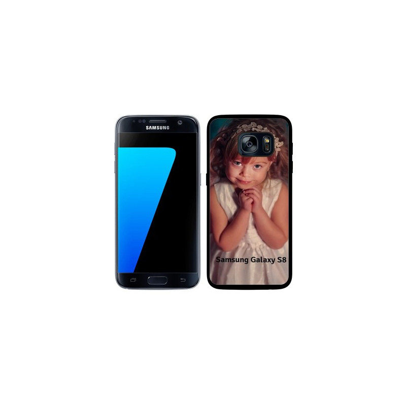 Coques souples PERSONNALISEES en Gel silicone pour Samsung galaxy S8